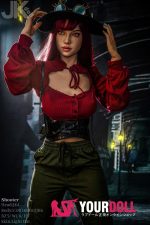 JKDOLL  Shotter  JK4 160cm  Dカップ 小麦肌  リアルドール - 画像 (5)