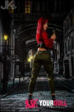 JKDOLL  Shotter  JK4 160cm  Dカップ 小麦肌  リアルドール - 画像 (12)