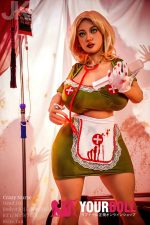 JKDOLL  Crazy Nurse  JK6 150cm  Mカップ 小麦肌  リアルドール - 画像 (4)