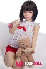 Momo 珂月 132cm  Aカップ ノーマル肌  人気 かわいい ロりラブドール - 画像 (3)