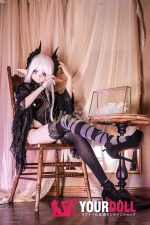 WM Dolls  憂梦 159cm  Bカップ  #Y009 ビニール製ヘッド+TPE製ボディ ノーマル肌 可愛い ラブドール - 画像 (15)