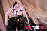 WM Dolls  憂梦 159cm  Bカップ  #Y009 ビニール製ヘッド+TPE製ボディ ノーマル肌 可愛い ラブドール - 画像 (17)