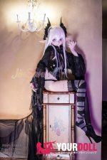 WM Dolls  憂梦 159cm  Bカップ  #Y009 ビニール製ヘッド+TPE製ボディ ノーマル肌 可愛い ラブドール - 画像 (9)