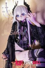 WM Dolls  憂梦 159cm  Bカップ  #Y009 ビニール製ヘッド+TPE製ボディ ノーマル肌 可愛い ラブドール - 画像 (2)