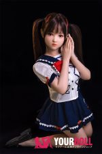 Yearndoll  小Q 148cm Cカップ ロリ 学生 シリコン製  ラブドール - 画像 (2)