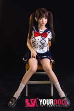 Yearndoll  小Q 148cm Cカップ ロリ 学生 シリコン製  ラブドール - 画像 (4)