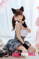 Yearndoll  猫女 158cm Dカップ 高級品 可愛い猫系 シリコン リアルな肌質感 セックス人形 - 画像 (6)