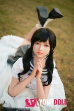 Yearndoll  青衣 158cm Dカップ 高級品 可愛い 学生 シリコンリアルな肌質感 リアルドール - 画像 (7)