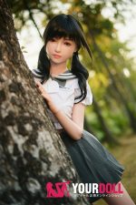 Yearndoll  青衣 158cm Dカップ 高級品 可愛い 学生 シリコンリアルな肌質感 リアルドール - 画像 (4)