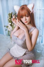 Yearndoll  素 163cm Eカップ  猫耳  メイド  シリコン製 ラブドール - 画像 (4)