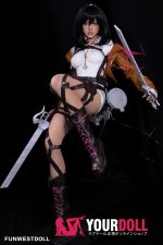 Funwest  Chloe  #035 159cm Aカップ  Natural肌 コスプレ系 寡黙な美少女 ジト目 ラブドール - 画像 (17)