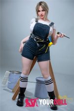 Irontech Doll Luna S17 160cm Hカップ フルシリコン 顎機能追加可 リアル クール系 ラブドール - 画像 (8)