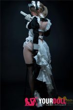 Irontech Doll  Eva S15 165cm  Gカップ  シリコン 爆乳  ブロンド メイド コスプレ系 ラブドール - 画像 (4)