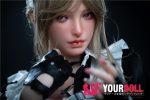 Irontech Doll  Eva S15 165cm  Gカップ  シリコン 爆乳  ブロンド メイド コスプレ系 ラブドール - 画像 (25)