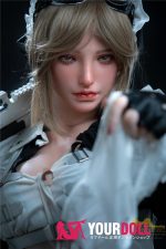 Irontech Doll  Eva S15 165cm  Gカップ  シリコン 爆乳  ブロンド メイド コスプレ系 ラブドール - 画像 (17)