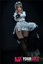 Irontech Doll  Eva S15 165cm  Gカップ  シリコン 爆乳  ブロンド メイド コスプレ系 ラブドール - 画像 (6)