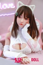 Shedoll Luoyi(洛伊) 148cm Dカップ シリコンヘッド ボディ材質選択可 ラブドール - 画像 (4)