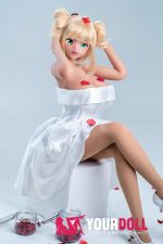 AotumeDoll  碧眼香檳 #1  155cm Hカップ フルシリコン ラブドール アニメ キャラ - 画像 (7)