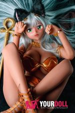 AotumeDoll  碧眼香檳 #3  155cm Hカップ フルシリコン ラブドール アニメ キャラ - 画像 (12)