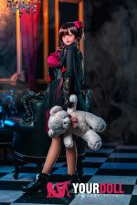 AotumeDoll  碧眼香檳 #4  155cm Hカップ フルシリコン ラブドール アニメ キャラ - 画像 (3)