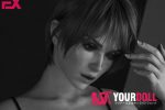 EXDOLL Alisha 164cm Eカップ Cyberfusionシリーズ  短髪美人  一体式 シリコンドール - 画像 (6)