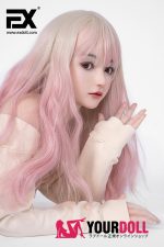EXDOLL Ruby 155cm Aカップ Cyberfusionシリーズ pink summer  一体式 シリコンドール - 画像 (3)