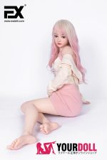 EXDOLL Ruby 155cm Aカップ Cyberfusionシリーズ pink summer  一体式 シリコンドール - 画像 (9)