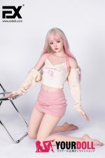 EXDOLL Ruby 155cm Aカップ Cyberfusionシリーズ pink summer  一体式 シリコンドール - 画像 (11)