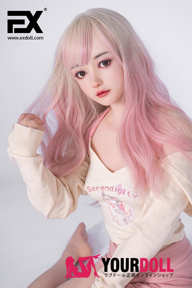 EXDOLL Ruby 155cm Aカップ Cyberfusionシリーズ pink summer 一体式 シリコンドール - 画像 (1)