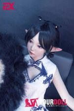 EXDOLL  玥 144cm EVO  Cカップ チャイナドレス Fut-Makeup Utopiaシリーズ シリコンドール - 画像 (2)