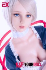 EXDOLL 虹 144cm EVO  Iカップ 巨乳メイド  Sut-Makeup Utopiaシリーズ シリコンドール - 画像 (3)