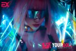 EXDOLL  jie (婕) 166cm Bカップ Cyberfusionシリーズ テックガール   一体式 シリコンドール - 画像 (19)