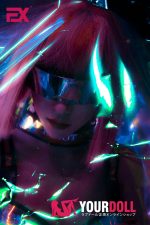 EXDOLL  jie (婕) 166cm Bカップ Cyberfusionシリーズ テックガール   一体式 シリコンドール - 画像 (4)