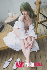 Fanreal Qian（芊） 158cm Bカップ 32kg Fair肌 フルシリコン 顎機能追加可 等身大 ダッチワイフ - 画像 (12)