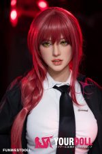 Funwest  Chloe #035 162cm Fカップ Natural肌 赤髪 魅惑 コスプレ系 凛々 スタイル満点 セックスドール - 画像 (12)