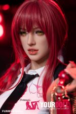 Funwest  Chloe #035 162cm Fカップ Natural肌 赤髪 魅惑 コスプレ系 凛々 スタイル満点 セックスドール - 画像 (5)