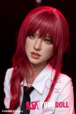Funwest  Chloe #035 162cm Fカップ Natural肌 赤髪 魅惑 コスプレ系 凛々 スタイル満点 セックスドール - 画像 (23)