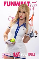 Funwest  Elina 157cm Cカップ  #033  Natural肌 ブロンド 活発 美乳 テニスガール ラブドール - 画像 (6)