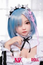 Shedoll Luoxiaoxi(洛小夕) レム 148cm  Dカップ コスプレ シリコンヘッド ボディ材質選択可 リアルドール - 画像 (7)