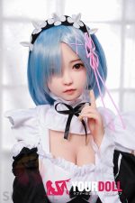 Shedoll Luoxiaoxi(洛小夕) レム 148cm  Dカップ コスプレ シリコンヘッド ボディ材質選択可 リアルドール - 画像 (3)