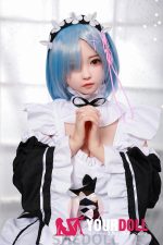 Shedoll Luoxiaoxi(洛小夕) レム 148cm  Dカップ コスプレ シリコンヘッド ボディ材質選択可 リアルドール - 画像 (2)