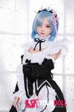 Shedoll Luoxiaoxi(洛小夕) レム 148cm  Dカップ コスプレ シリコンヘッド ボディ材質選択可 リアルドール - 画像 (6)