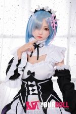 Shedoll Luoxiaoxi(洛小夕) レム 148cm  Dカップ コスプレ シリコンヘッド ボディ材質選択可 リアルドール - 画像 (5)