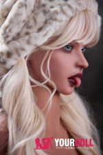 SYDOLL Bonny 152cm #M2 Fカップ 顎機能付き 小麦肌 シリコンヘッド＋TPEボディ ラブドール - 画像 (5)