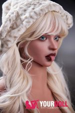 SYDOLL Bonny 152cm #M2 Fカップ 顎機能付き 小麦肌 シリコンヘッド＋TPEボディ ラブドール - 画像 (4)