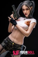 SYDOLL Rosemary 173cm #M7 Bカップ 顎機能付き シリコンヘッド＋TPEボディ ラブドール - 画像 (4)