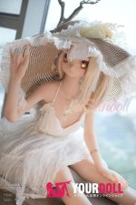 WM Dolls  Hinata 150cm  Aカップ  #Y007 ビニール製ヘッド+TPE製ボディ ノーマル肌 可愛い ラブドール - 画像 (8)