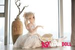 WM Dolls  Hinata 150cm  Aカップ  #Y007 ビニール製ヘッド+TPE製ボディ ノーマル肌 可愛い ラブドール - 画像 (17)