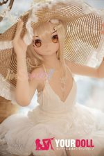 WM Dolls  Hinata 150cm  Aカップ  #Y007 ビニール製ヘッド+TPE製ボディ ノーマル肌 可愛い ラブドール - 画像 (2)