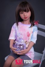 Momo  凛津 132cm  Aカップ 小麦肌  人気 かわいい ロりラブドール - 画像 (4)